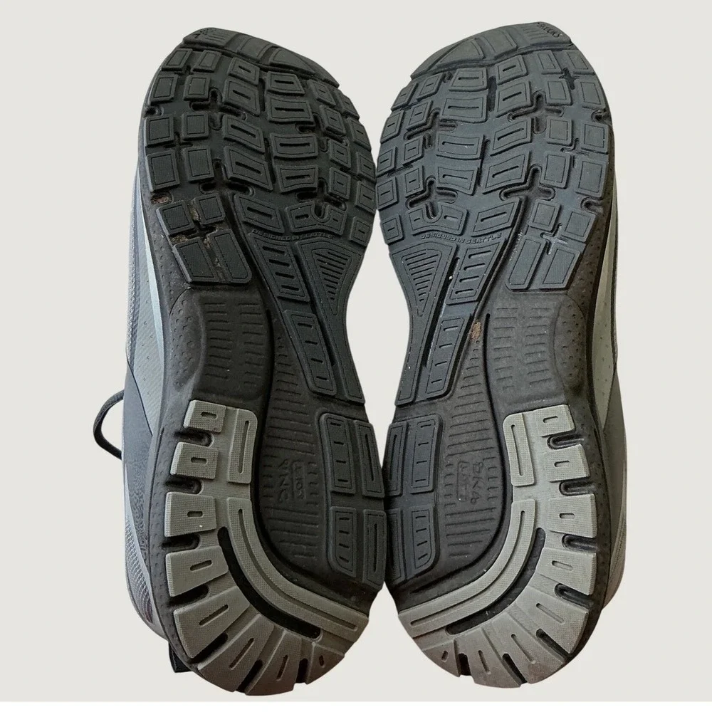 Brooks Trace 3 Mens Grey Black Running Shoes 1104121D049 Size 12 Medium D